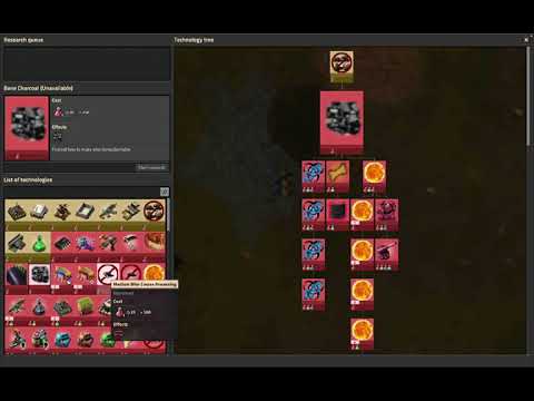 Factorio Necro & Schall mods: Episode 1 - 5x tech and 5% dispersion