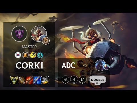Corki ADC vs Aphelios - KR Master Patch 10.8