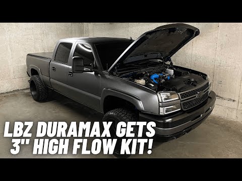 INSTALLING A 3" HIGH FLOW KIT ON MY LBZ DURAMAX!