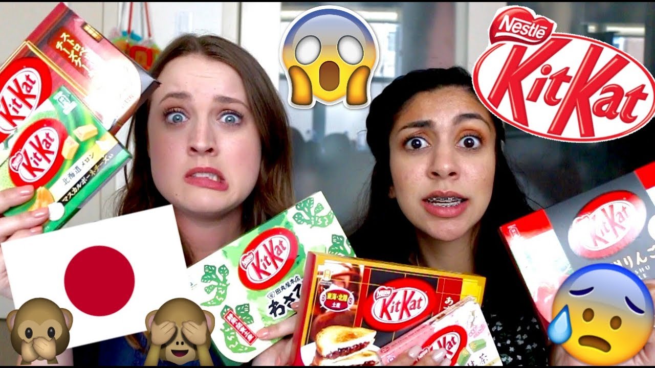 Trying Japanese KitKats!