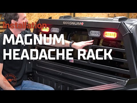Installing Magnum Headache Rack on Our Ford F-150