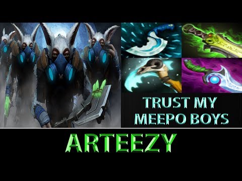Arteezy [Meepo] Trust My Meepo Boys ► FPL NA ► Dota 2 7.06f