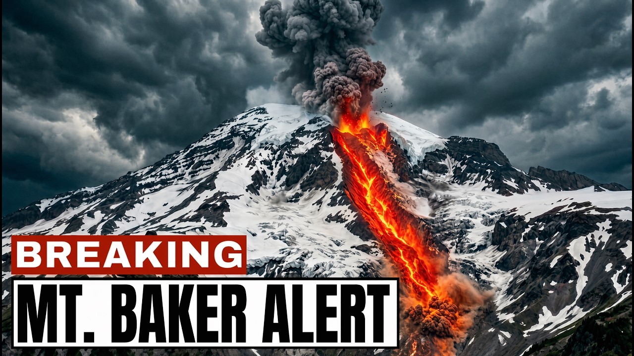 Mount Baker CRACKS OPEN - 250,000 Americans On DEATH ZONE Alert!