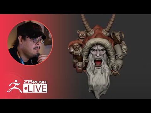 Enter the ZBHO Dojo: 3D Sculpt Krampus - Spicer McLeroy - ZBrush 2021.5