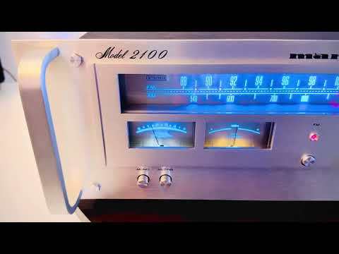 💎 Marantz Model 2100 Stereophonic Tuner | 🔧 Serviced + 💡 LED