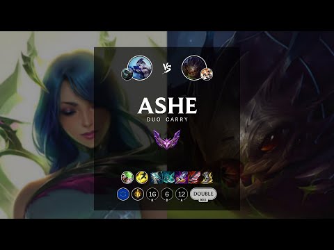 Ashe ADC vs Kog'Maw - EUW Master Patch 12.9