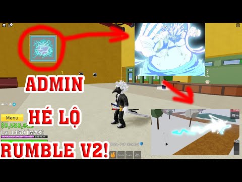 ADMIN Blox Fruits Hé Lộ Hình Ảnh Đầu Tiên Về Trái Rumble Awakening!!! | Blox Fruits