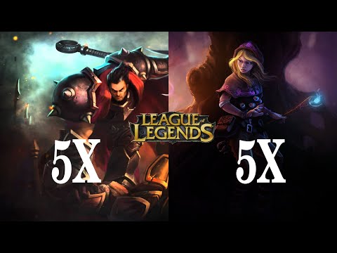 5X DARIUS VS. 5X LUX [ONE FOR ALL] LEAGUE OF LEGENDS