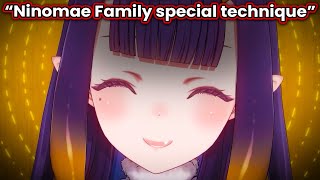 Ina shares the teachings of the Ninomae family