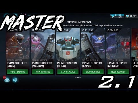 Prime Suspect Master Spotlight - 2.1 - Transformers: Forged to Fight