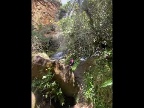 Cascada: Chorro de la Vieja, Toca / Boyacá.!! #mtb #cycling #cascada #toca #boyacá #colombia