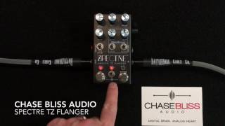 Video thumbnail for Chase Bliss Audio Spectre Analog Thru Zero Flanger by Curtis Kent