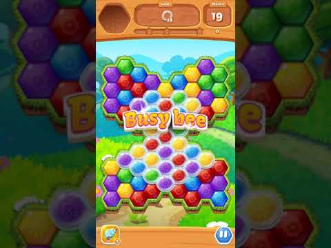 Bee Brilliant Blast Level 20 3 stars