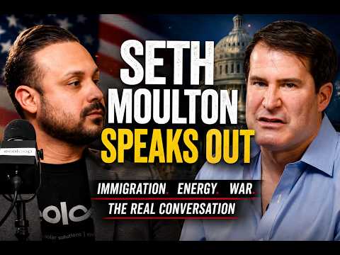 Congressman Seth Moulton on Ecoloop Podcast talking about energy prices