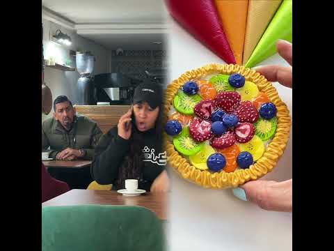 وقف عليها وسط القهوة #ملاك #ضحك #comedia #كواروفة #comediahumor