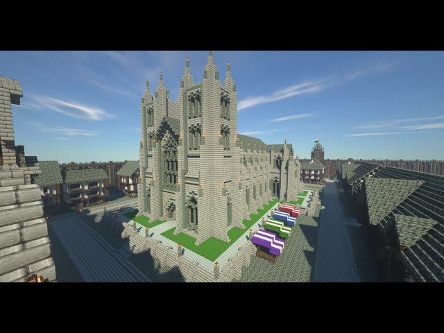 Minecraft Thames Greglesbury: A Grand Tudor Town. Minecraft Map