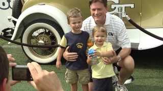 Georgia Tech Football Fan Day 2013 Sights and Sounds