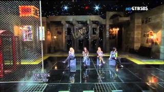 [투애니원,론니] 110529 , 인기가요. 2NE1 - Lonely