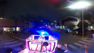 360° FLOAT CAM: Here&#39;s what the Buc Days Night Parade looks like from the float