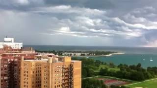 Storm approaching Chicago