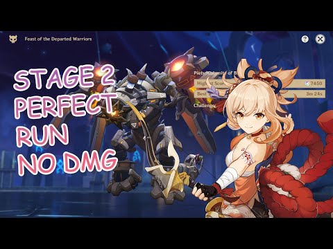 [ GENSHIN IMPACT ] Piety: Calamity of Blazing Steel F2P Perfect Run