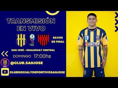 San José vs Gualeguay Central - Copa Entre Rios 2024 - 8vos de Final