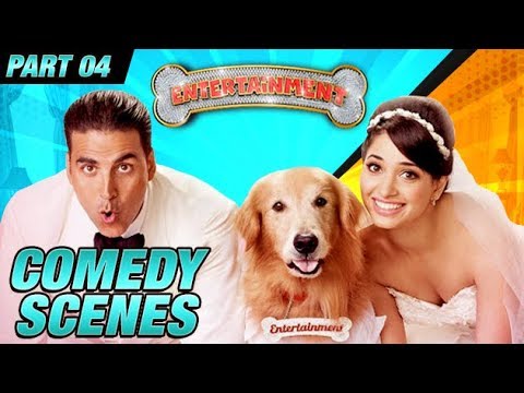 Entertainment Comedy Scenes | Akshay Kumar, Tamannaah Bhatia, Johnny Lever | Part 4