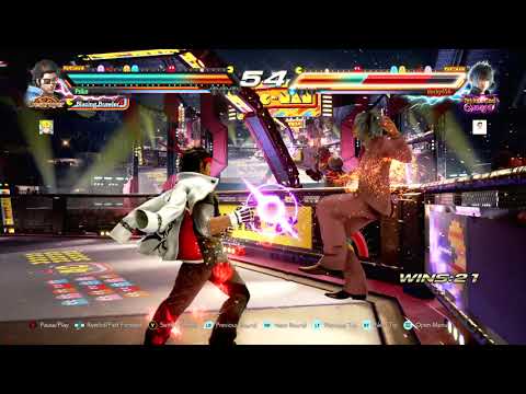 First match ever vs Tekken God Omega