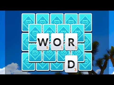 Wordscapes Solitaire Gameplay (by PeopleFun) | IQ Brain Game - YouTube