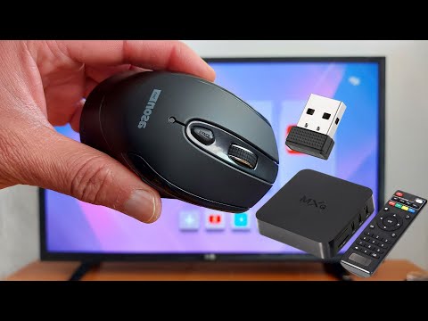 How to connect a wireless mouse to an Android Box or television
