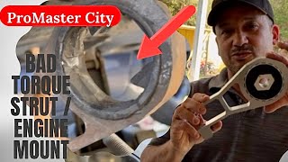 RAM ProMaster City How to: engine to transmission mount replacement