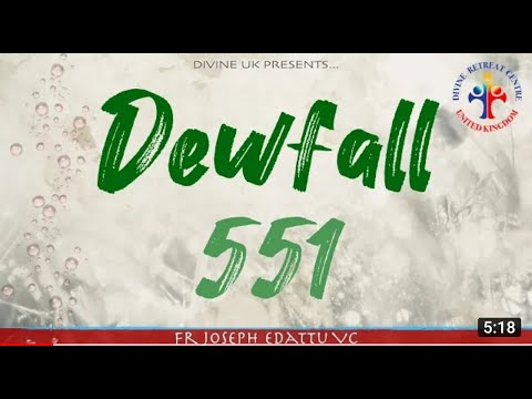 Dewfall 551 - prepare for testing