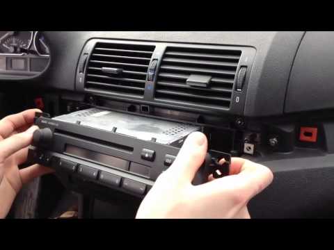 comment demonter autoradio bmw e46