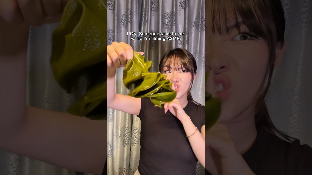 My Face When My Mom Talks to Me While I Film ASMR 😂