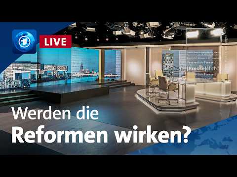 Video Thumbnail: Sommer der Reformen: Kommt Deutschland so voran? | ARD-Presseclub