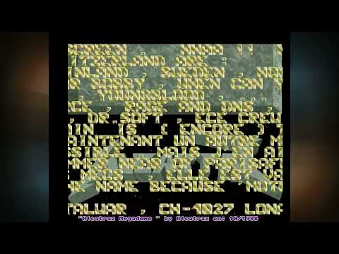 Amiga Demos: (ALCATRAZ-MEGADEMO PART:1) Alcatraz Megademo by Alcatraz 10/1988