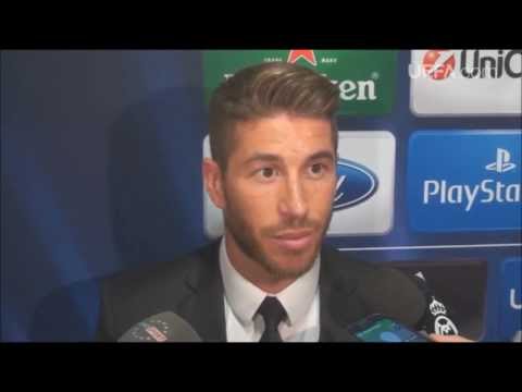 Real Madrid vs Schalke (6-1) Ramos post match interview