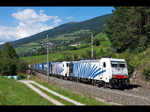 Faszination Brennerbahn - Lokomotion, ÖBB, Rollende Landstraßen, Captrain Italia, TXL, DB uvm Teil 1