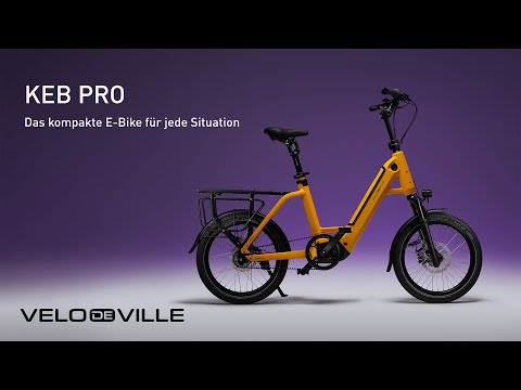 KEB PRO – The compact and manoeuvrable electric bike suitable for all situations | VELO DE VILLE