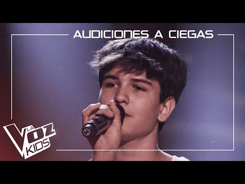 David Calvo canta "Corazón hambriento" | Audiciones a ciegas | La Voz Kids 2025