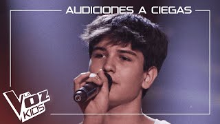 David Calvo canta &quot;Corazón hambriento&quot; | Audiciones a ciegas | La Voz Kids 2025
