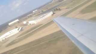 preview picture of video 'HD United Express ERJ-145 take-off from Tulsa TUL'