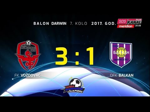 FK Voždovac 2017 vs FK Balkan 3:1