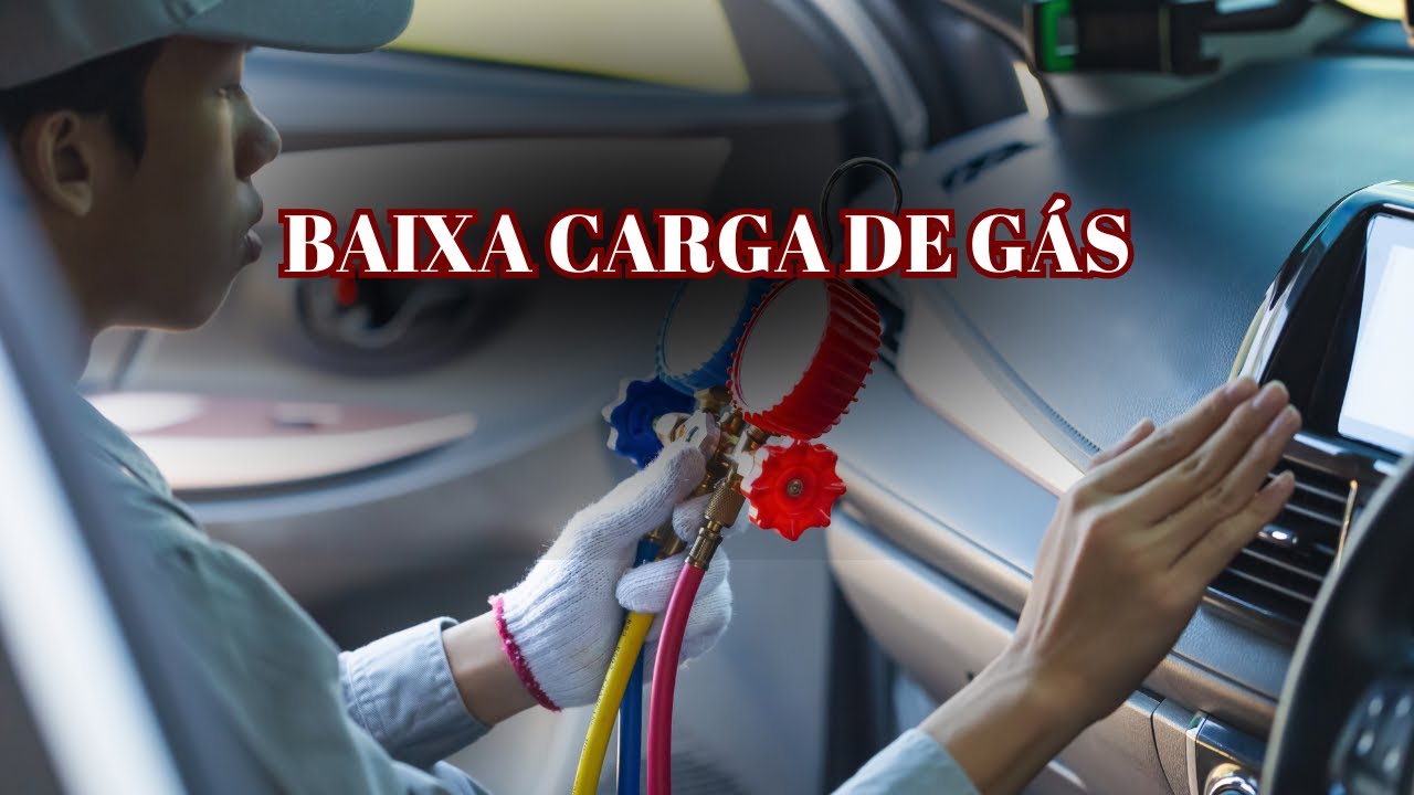 Ar condicionado automotivo / baixa carga de gás