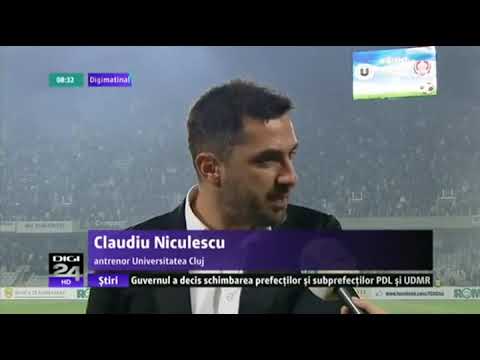 Rezumat Etapa 31 2011-2012 U Cluj - CFR Cluj 0-1 Intrerupt min. 27
