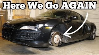 I Finished the Salvage Audi R8 Rebuild Project! (and then BROKE it)