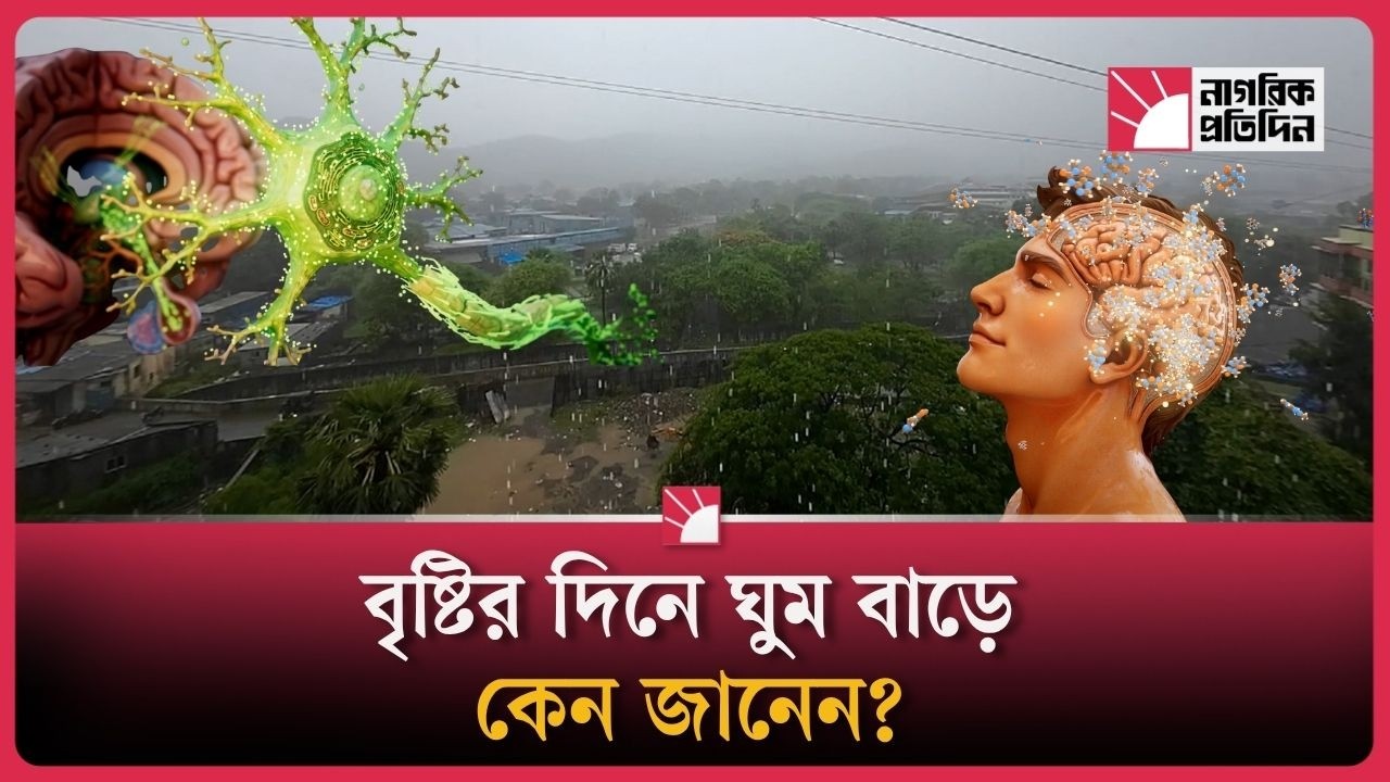 বৃষ্টি হলেই কেন ঘুম পায় বেশি?