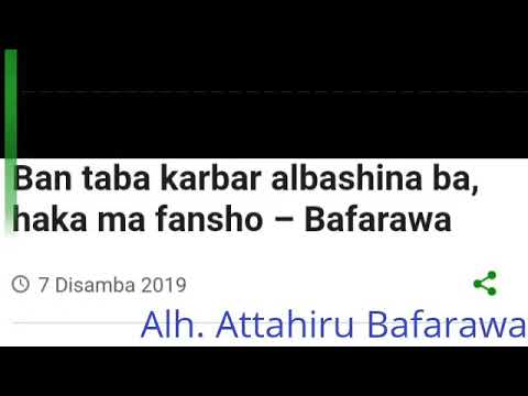 Bafarawa ya ce bai taba karbar Albashi ba, da ma Fansho