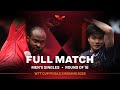 FULL MATCH | LIN Yun-Ju vs Quadri ARUNA | MS R16 | WTT Cup Finals Xinxiang 2022