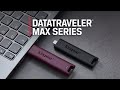 Флеш пам'ять Kingston DataTraveler Max DTMAX/1TB Black 1TB USB 3.2 10